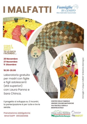 Leggi: «Tre appuntamenti con i laboratori per…»