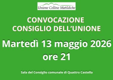 Leggi: &laquo;Venerdì 13 maggio è convocato il&hellip;&raquo;