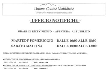 Leggi: «Orario di ricevimento al pubblico dei…»