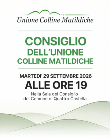 Leggi: «Martedì 29 settembre il Consiglio dell’Unione…»
