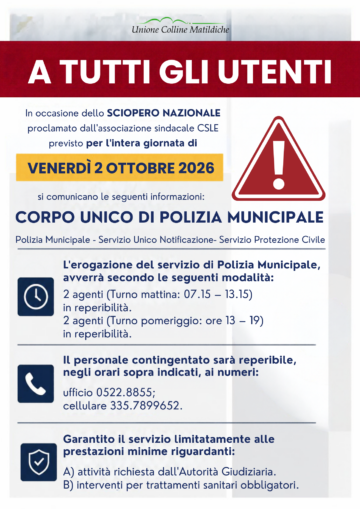 Leggi: «Venerdì 2 ottobre sciopero nazionale proclamato…»