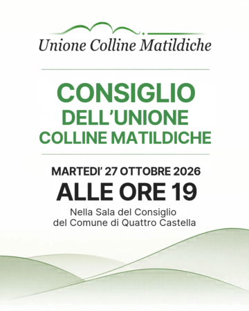 Leggi: &laquo;Martedì 27 ottobre il Consiglio dell’Unione&hellip;&raquo;