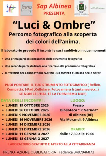 Leggi: «Un corso di fotografia gratuito e…»